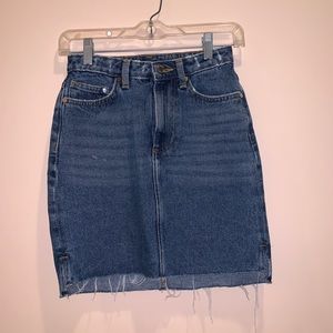 Denim skirt